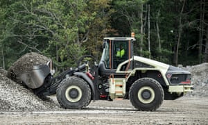 Volvo Construction Equipment’s LX1 hybrid wheel loader prototype