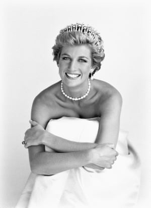 Vogue at 100: models in the blitz, Diana with a tiara and Vogue at 100: models in the blitz, Diana with a tiara and