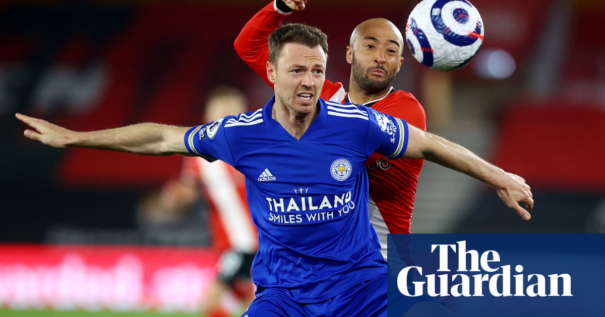Leicester ‘very positive’ Jonny Evans will be fit for FA Cup final
