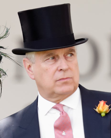 Sarah Ferguson and Andrew Mountbatten-Windsor, then Duchess and Duke of York, at Ascot in 2019.