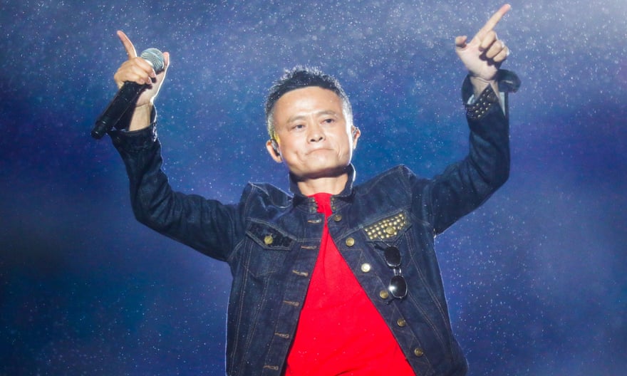 Jack Ma, CEO tập đoàn Alibaba và là chủ sở hữu tờ South China Morning Post. Photograph: STR/AFP/Getty