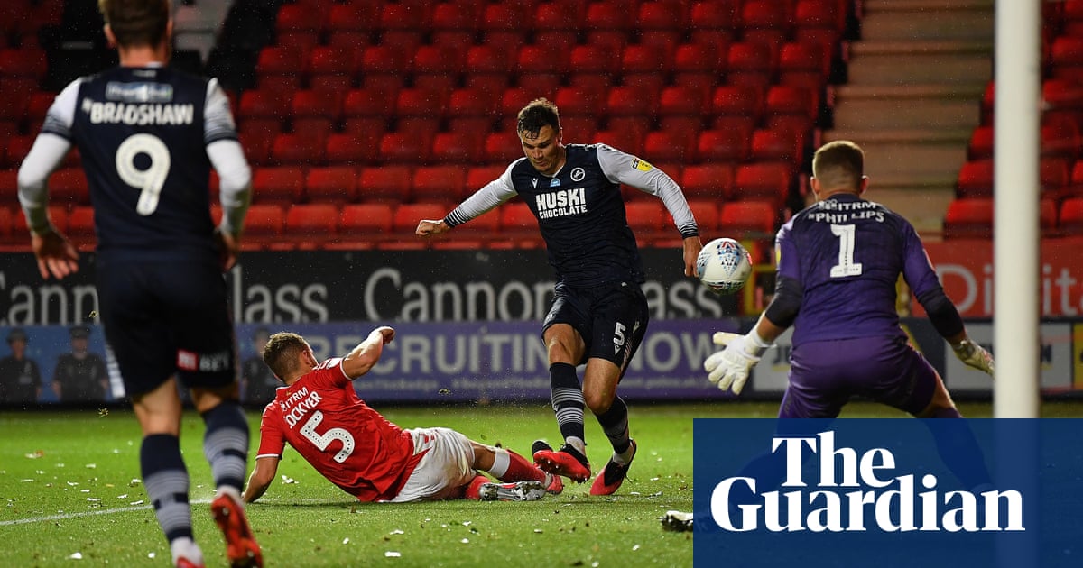 Jake Cooper cashes in on error to give Millwall victory at Charlton