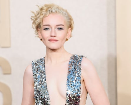Julia Garner, who was cast as Madonna, in 2024.