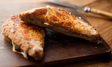 Add spring onion to a standard grilled cheese toastie for ‘a splash of freshness.’