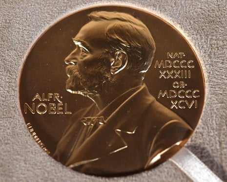 A Nobel prize medal
