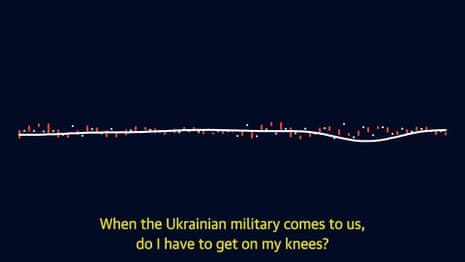 'Do I have to get on my knees?': Russian soldier calls Ukrainian surrender hotline – audio