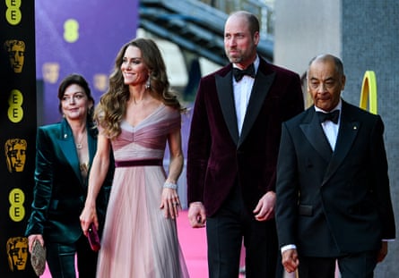 the Prince and Princess of Wales arrive at the Royal Festival Hall, London.