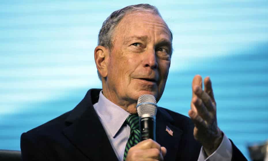 Mike Bloomberg in San Francisco on 11 December 2019.