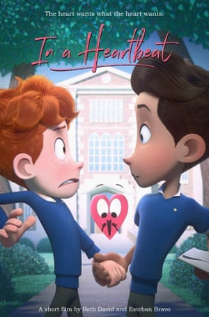 The movie poster for In a Heartbeat