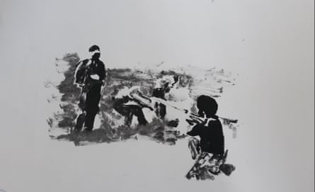 Peinture de Nasrin Parvaz