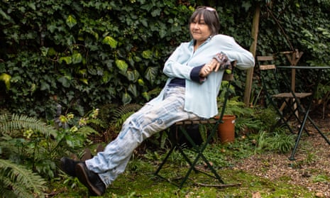 Ali Smith at her home in Cambridge.