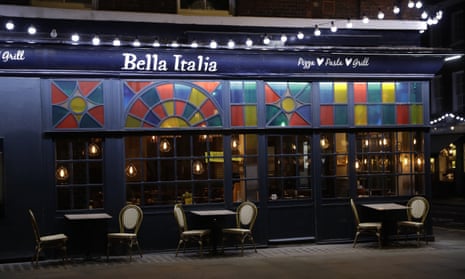 A branch of the Bella Italia restaurant chain.