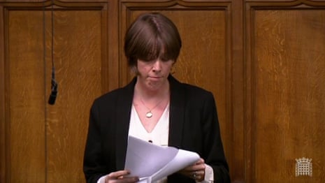 Jess Phillips reads out names of women killed in Britain in the last year – video