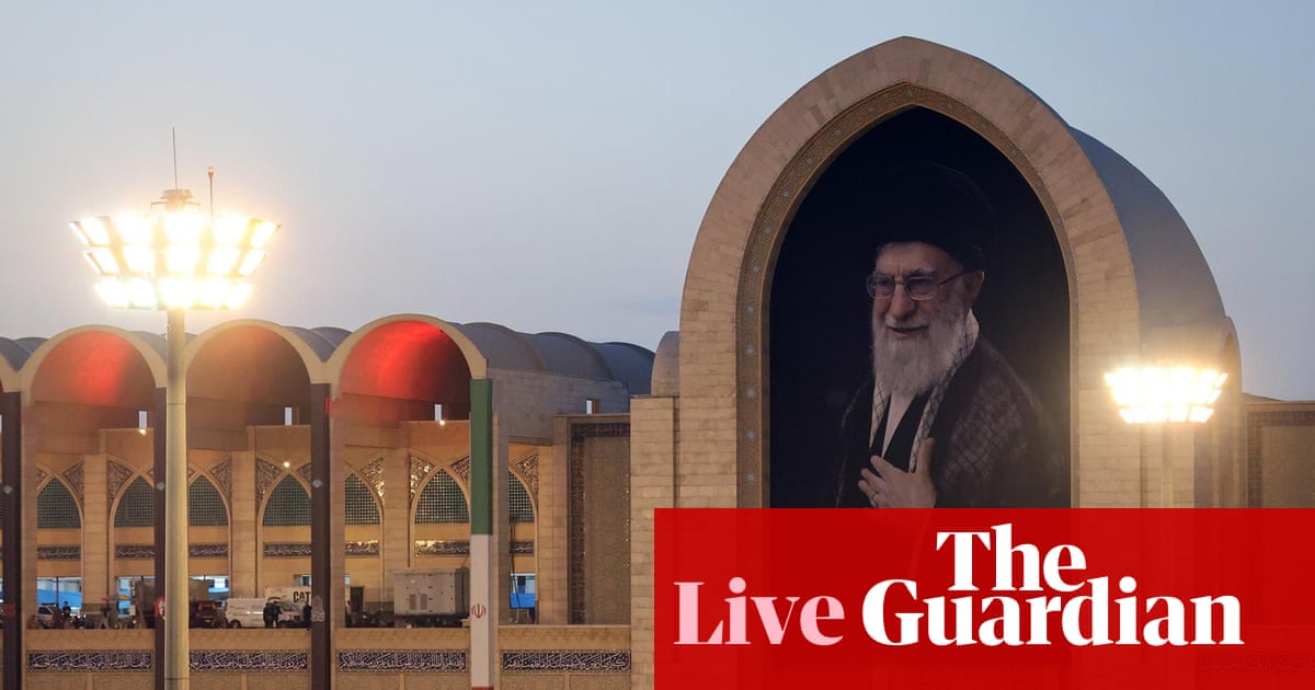 Middle East crisis live: Funeral procession for supreme leader Ali Khamenei begins in Iran
