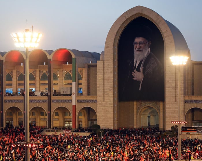 Middle East crisis live: Funeral procession for supreme leader Ali Khamenei begins in Iran