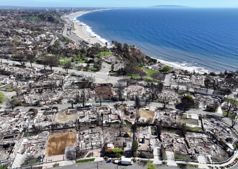 debris on the ground