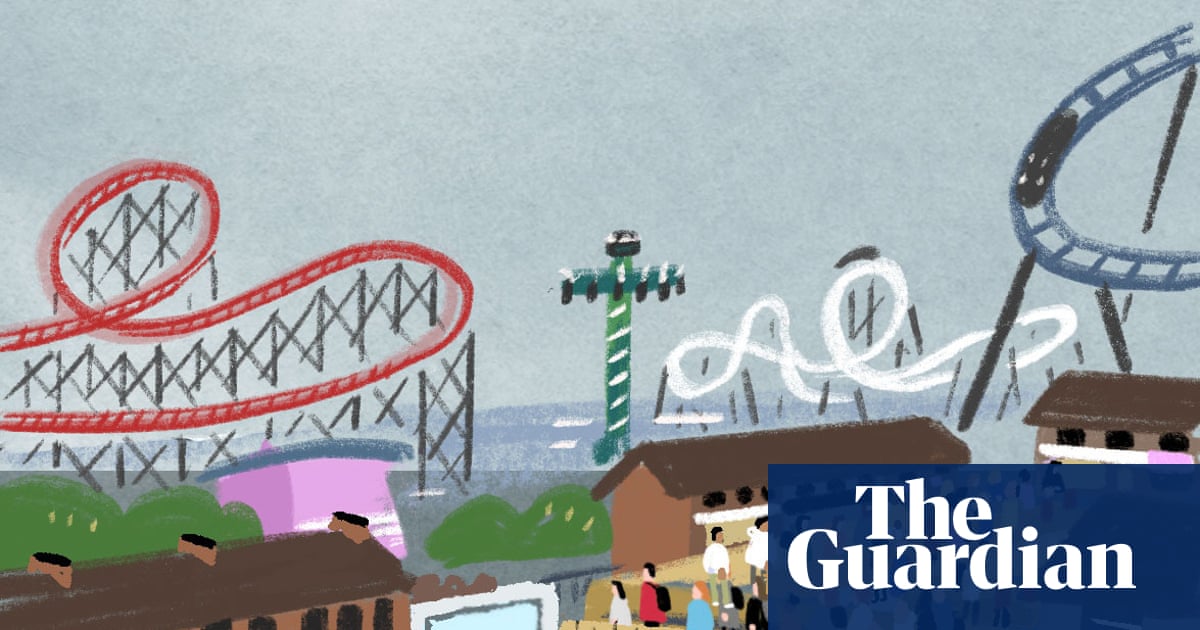 Welcome to the UK’s most zeitgeisty theme park: the Stephen Collins cartoon