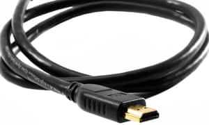 HDMI cables are the most common for video