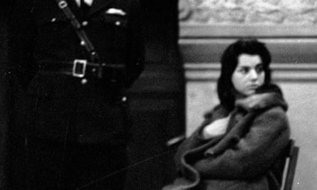 Pupetta Maresca during her trial in Rome in 1964.
