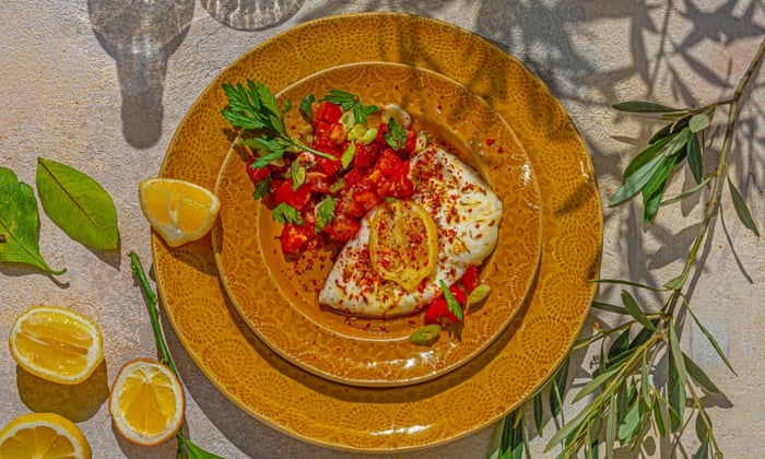 Buttered halibut recipe by Imad Alarnab Food The Guardian