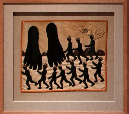 The Black Feet Are Kicking, shown as part of Troublemakers and Prophets at Compton Verney.