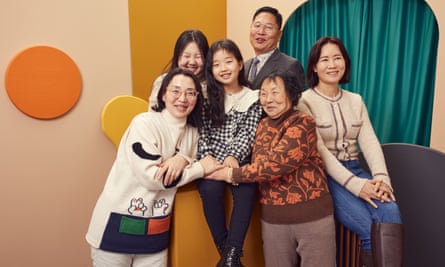 Safe in the States … the Woo family and Pastor Kim in Utah.