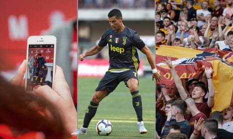 Bayern Munich, Cristiano Ronaldo and Motherwell are all big hitters on social media. Photographs by Getty and PA