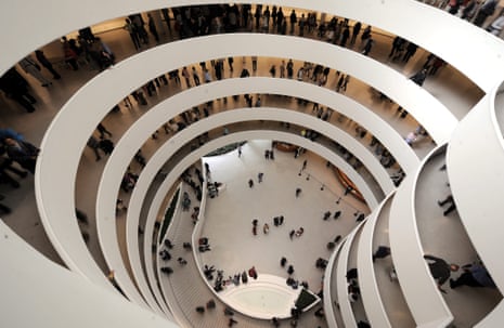 Frank Lloyd Wright’s 1959 Solomon R Guggenheim Museum in New York