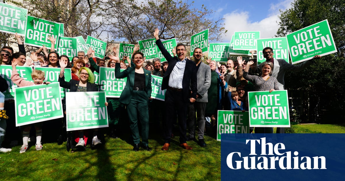 Green party hopes for record number of seats in England local elections | Green party