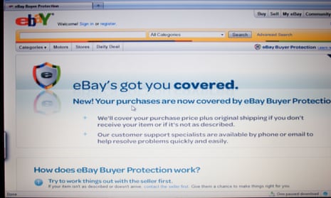 Getting you covered: but it’s a no from eBay, Paypal or Royal Mail?
