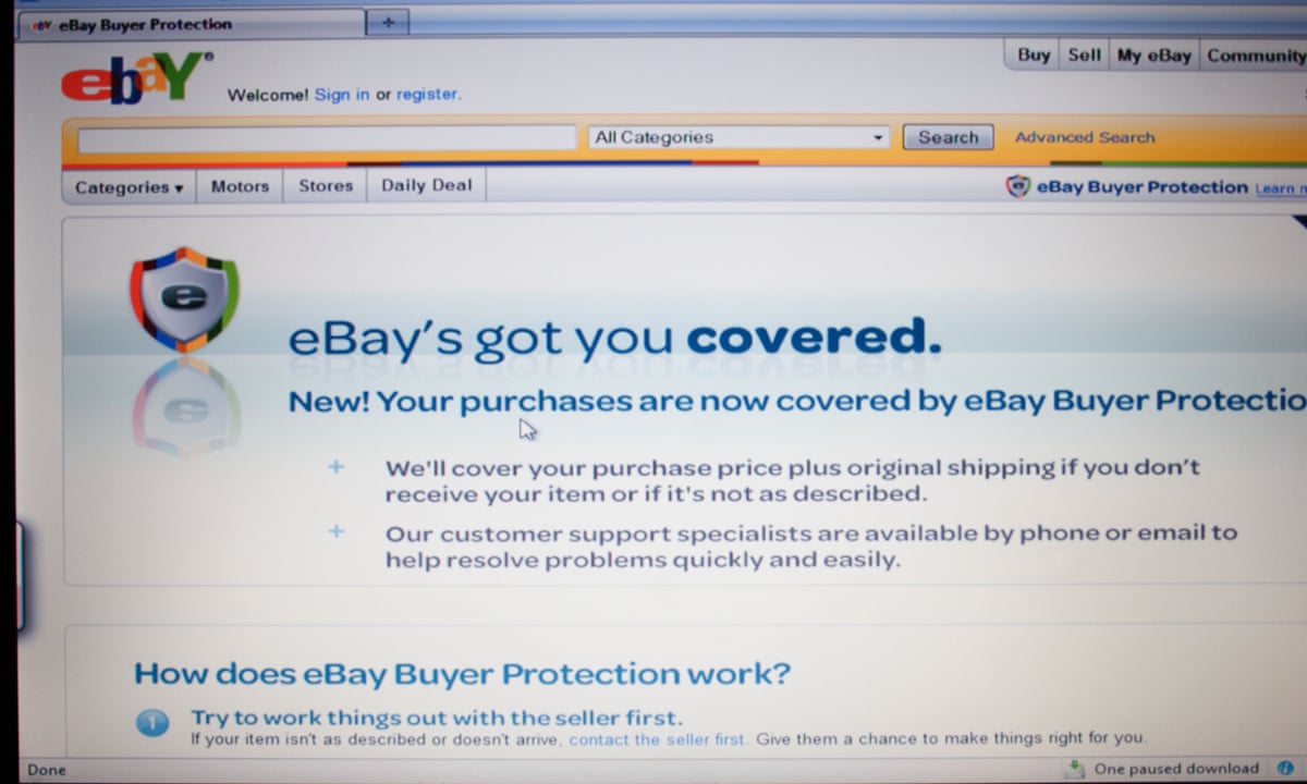 Caught between PayPal, eBay and Royal Mail over the return of ...