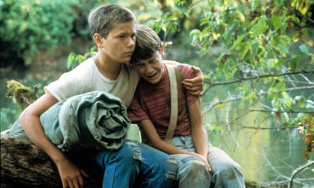 Comforting Wil Wheaton in his breakout performance in Stand By Me, 1986.