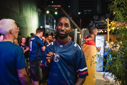 Jeffry Fortes, nan erstwhile Cape Verde international, successful a bluish shirt