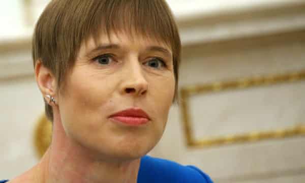 Estonia Minister Calls First Female President Emotionally Heated Woman World News The Guardian
