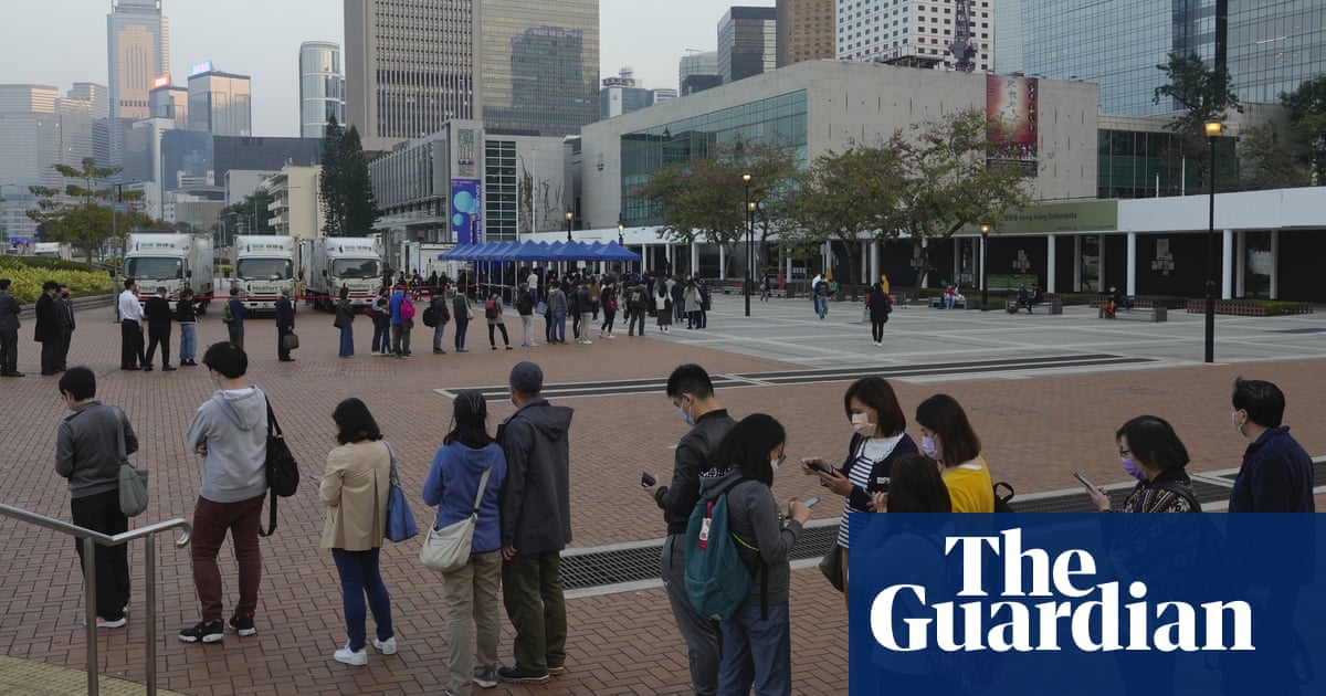 Dozens of Hong Kong officials in Covid quarantine after birthday party | Coronavirus | The Guardian