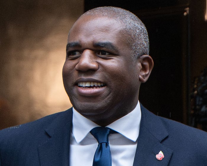David Lammy to face James Cartlidge in first PMQs as deputy prime minister – UK politics live