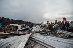 At least 20,000 people have lost their homes and farms