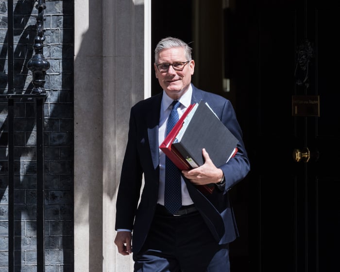 Keir Starmer defends record during first PMQs since resignation – video
