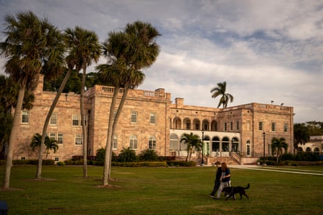 A view of the campus of New College of Florida in Sarasota, Florida.