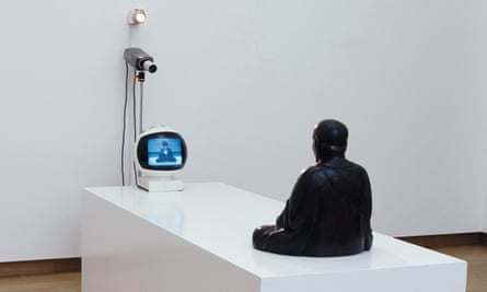 What’s real? … TV Buddha by Nam June Paik.