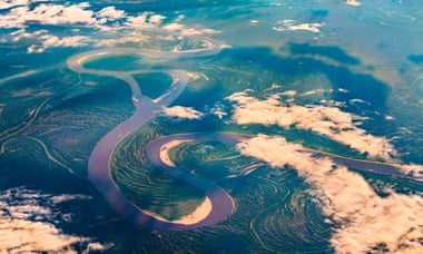 Amazon'un havadan görünümü