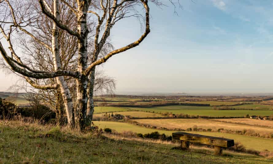 Wintertime on Watlington Hill.