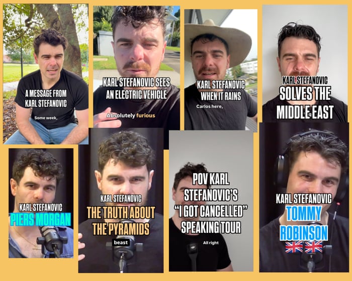 Meet the comedian parodying Karl Stefanovic: ‘He’s cosplaying a conservative’