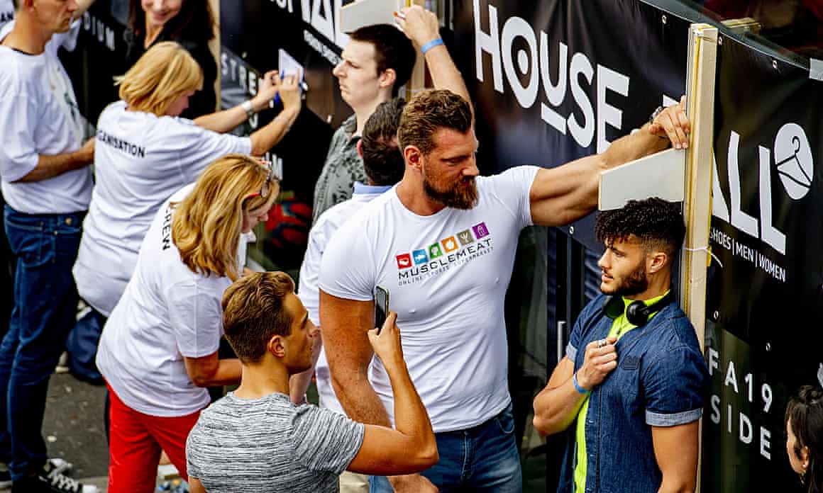 A world-record attempt in 2019 in the Netherlands to gather the largest group of tall people together