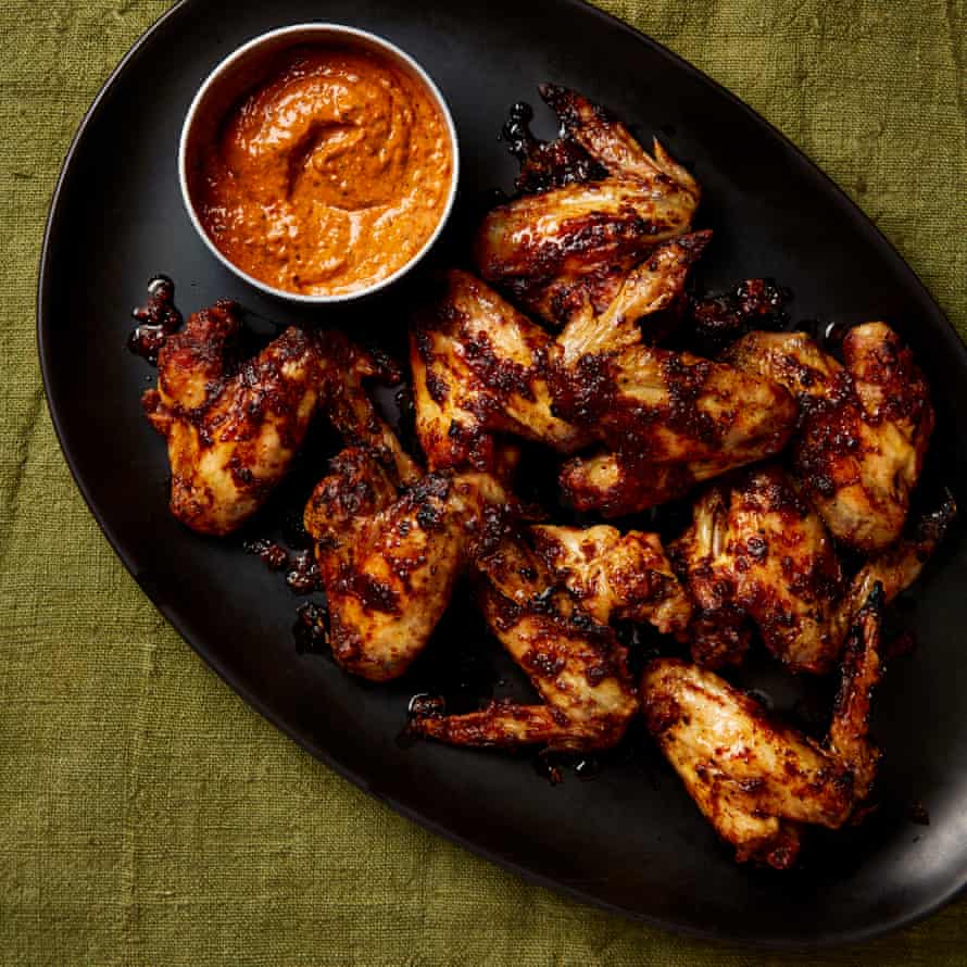 Yotam Ottolenghi’s chicken wings St Claude.