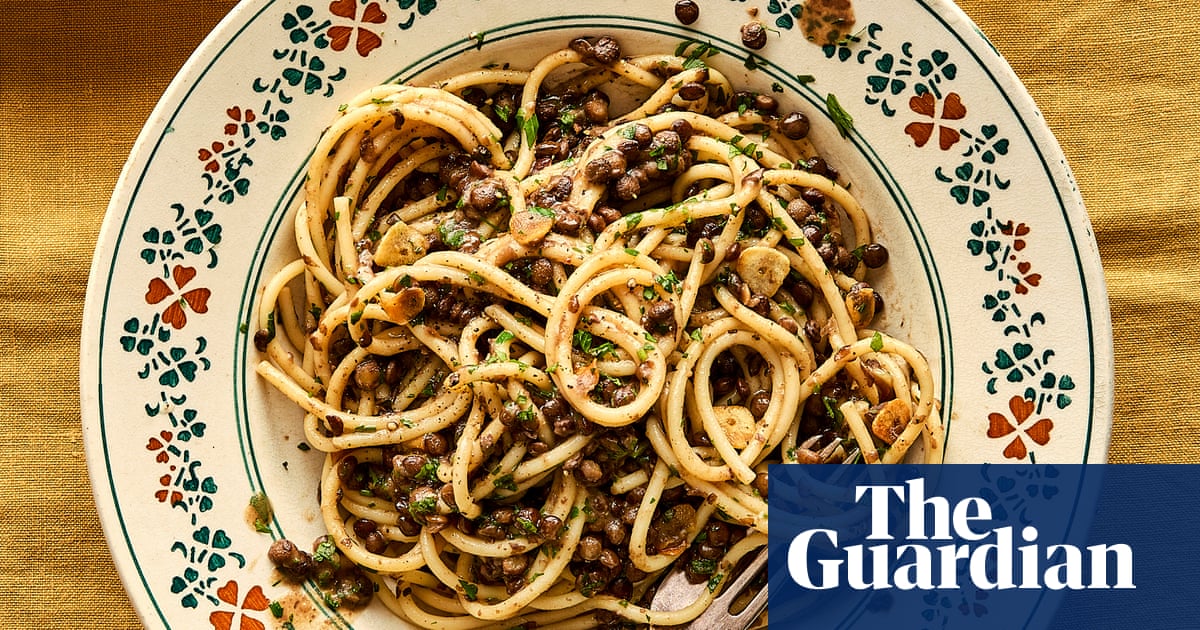 Spaghetti with lentils, and aubergine veggie-balls: Jacob Kenedy’s autumn pasta recipes