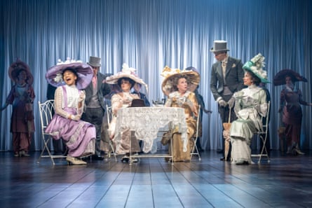 Keziah Ibe, left, as Eliza in My Fair Lady at Chichester Festival Theatre.