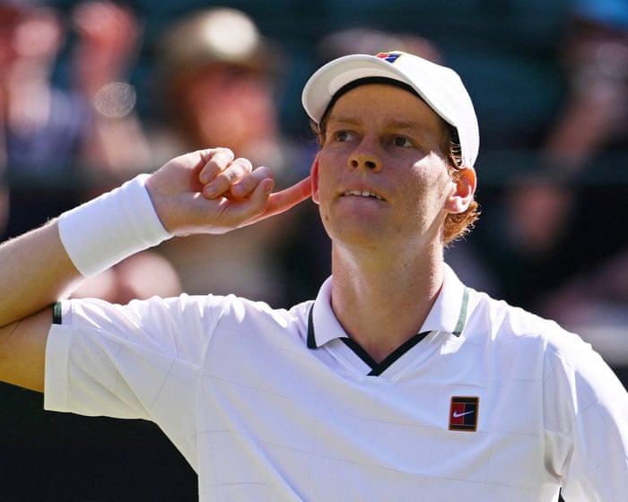 Sinner makes net gains to storm past Brooksby and book place in Wimbledon last 16