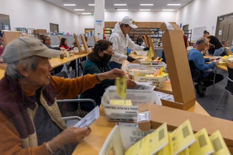Election workers