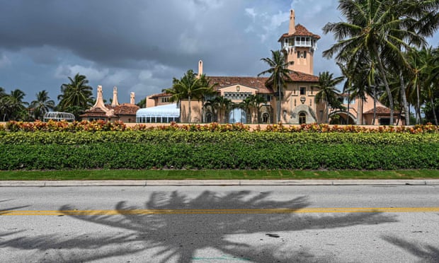 Donald Trump's residence in Mar-A-Lago, Palm Beach, Florida.
